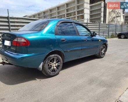 Зеленый Дэу Ланос, объемом двигателя 1.5 л и пробегом 274 тыс. км за 2990 $, фото 7 на Automoto.ua