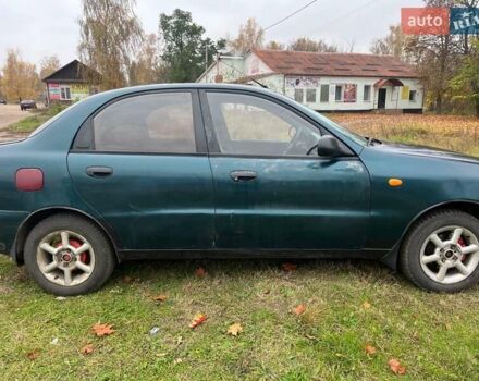 Дэу Ланос 2003 в Репке на Automoto.ua Зеленый Дэу Ланос, объемом двигателя 1.5 л и пробегом 250 тыс. км за 1800 $, фото 6 на Automoto.ua