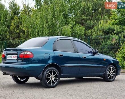 Зеленый Дэу Ланос, объемом двигателя 1.5 л и пробегом 117 тыс. км за 3799 $, фото 7 на Automoto.ua