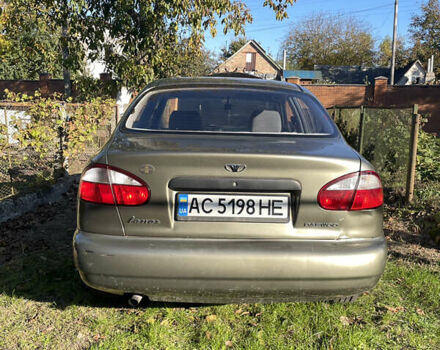Зеленый Дэу Ланос, объемом двигателя 1.5 л и пробегом 259 тыс. км за 2500 $, фото 2 на Automoto.ua