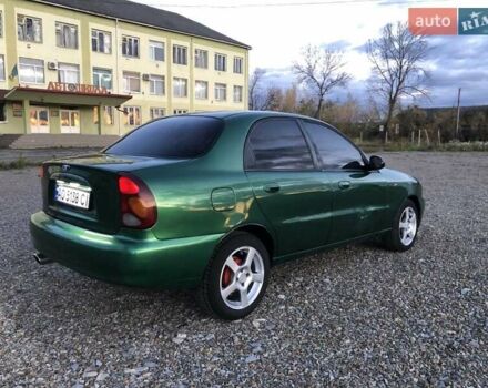 Дэу Ланос 2003 в Виноградове на Automoto.ua Зеленый Дэу Ланос, объемом двигателя 1.6 л и пробегом 255 тыс. км за 3350 $, фото 8 на Automoto.ua