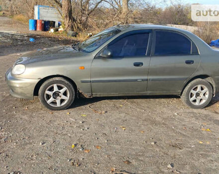 Зеленый Дэу Ланос, объемом двигателя 1.5 л и пробегом 309 тыс. км за 2300 $, фото 1 на Automoto.ua