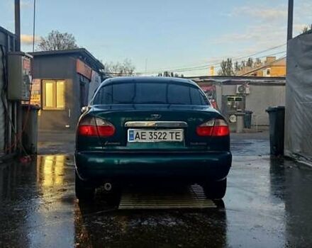 Зеленый Дэу Ланос, объемом двигателя 1.5 л и пробегом 258 тыс. км за 3400 $, фото 2 на Automoto.ua
