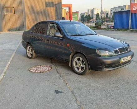 Зеленый Дэу Ланос, объемом двигателя 1.5 л и пробегом 249 тыс. км за 2500 $, фото 4 на Automoto.ua