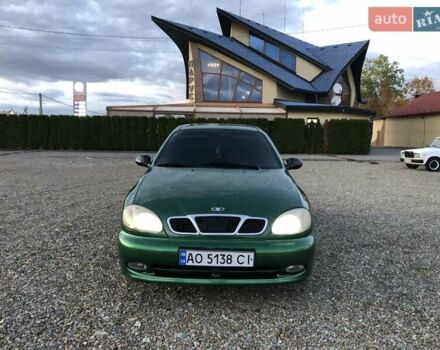 Дэу Ланос 2003 в Виноградове на Automoto.ua Зеленый Дэу Ланос, объемом двигателя 1.6 л и пробегом 255 тыс. км за 3350 $, фото 7 на Automoto.ua