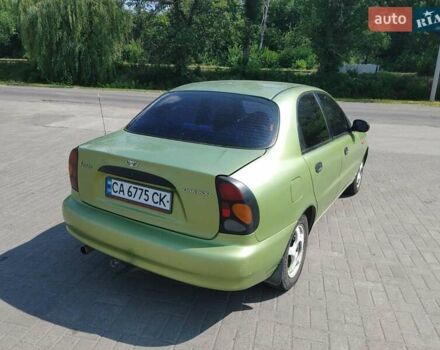 Зеленый Дэу Ланос, объемом двигателя 1.6 л и пробегом 230 тыс. км за 1399 $, фото 4 на Automoto.ua
