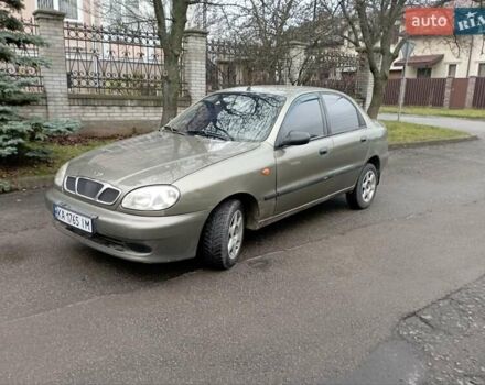 Зеленый Дэу Ланос, объемом двигателя 1.5 л и пробегом 313 тыс. км за 1750 $, фото 2 на Automoto.ua