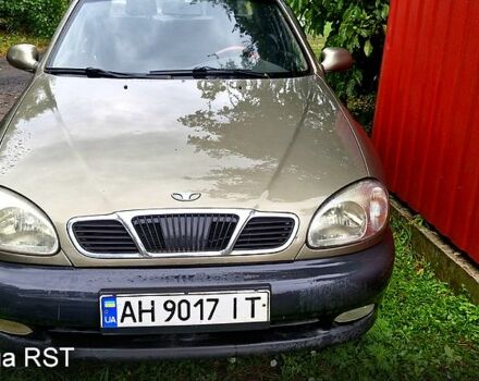 Дэу Ланос 2003 в Славянске на Automoto.ua Зеленый Дэу Ланос, объемом двигателя 1.5 л и пробегом 450 тыс. км за 1100 $, фото 7 на Automoto.ua