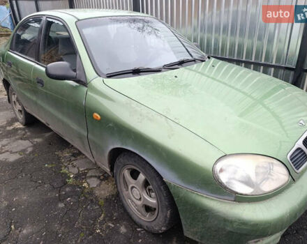 Зелений Деу Ланос, об'ємом двигуна 1.6 л та пробігом 350 тис. км за 1350 $, фото 1 на Automoto.ua