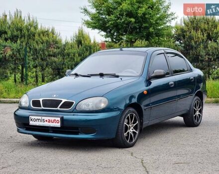 Зеленый Дэу Ланос, объемом двигателя 1.5 л и пробегом 117 тыс. км за 3799 $, фото 3 на Automoto.ua