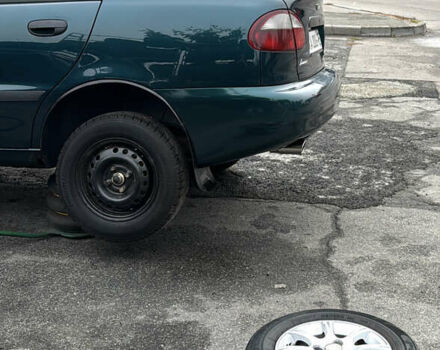 Зеленый Дэу Ланос, объемом двигателя 1.5 л и пробегом 295 тыс. км за 2400 $, фото 10 на Automoto.ua