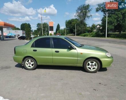 Зеленый Дэу Ланос, объемом двигателя 1.6 л и пробегом 230 тыс. км за 1399 $, фото 6 на Automoto.ua