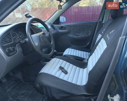 Зеленый Дэу Ланос, объемом двигателя 1.5 л и пробегом 196 тыс. км за 2800 $, фото 9 на Automoto.ua