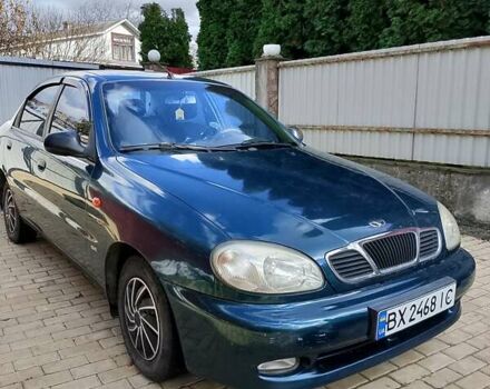 Зеленый Дэу Ланос, объемом двигателя 1.5 л и пробегом 196 тыс. км за 2800 $, фото 1 на Automoto.ua