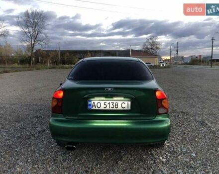 Дэу Ланос 2003 в Виноградове на Automoto.ua Зеленый Дэу Ланос, объемом двигателя 1.6 л и пробегом 255 тыс. км за 3350 $, фото 6 на Automoto.ua