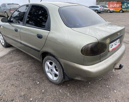 Зеленый Дэу Ланос, объемом двигателя 1.35 л и пробегом 361 тыс. км за 1700 $, фото 4 на Automoto.ua