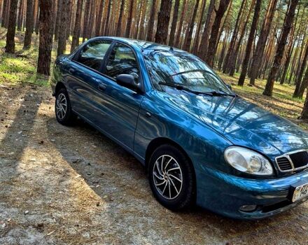 Зеленый Дэу Ланос, объемом двигателя 1.5 л и пробегом 250 тыс. км за 2500 $, фото 2 на Automoto.ua