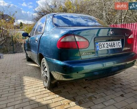 Зеленый Дэу Ланос, объемом двигателя 1.5 л и пробегом 196 тыс. км за 2800 $, фото 5 на Automoto.ua