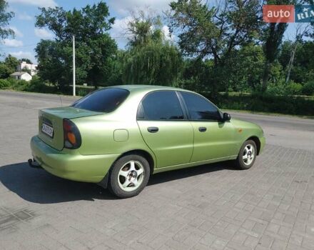 Зеленый Дэу Ланос, объемом двигателя 1.6 л и пробегом 230 тыс. км за 1399 $, фото 5 на Automoto.ua