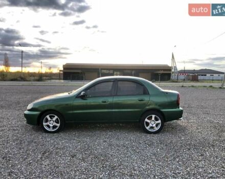 Дэу Ланос 2003 в Виноградове на Automoto.ua Зеленый Дэу Ланос, объемом двигателя 1.6 л и пробегом 255 тыс. км за 3350 $, фото 3 на Automoto.ua
