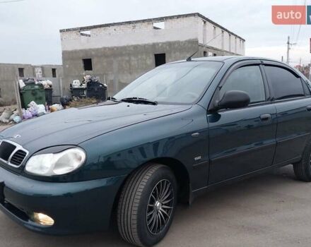 Зелений Деу Ланос, об'ємом двигуна 1.5 л та пробігом 178 тис. км за 3100 $, фото 3 на Automoto.ua