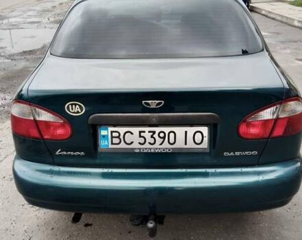Зеленый Дэу Ланос, объемом двигателя 1.5 л и пробегом 240 тыс. км за 1999 $, фото 4 на Automoto.ua