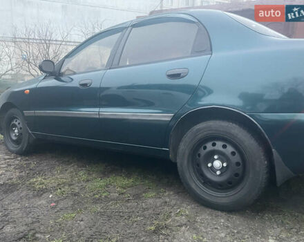 Зеленый Дэу Ланос, объемом двигателя 1.5 л и пробегом 163 тыс. км за 2300 $, фото 3 на Automoto.ua