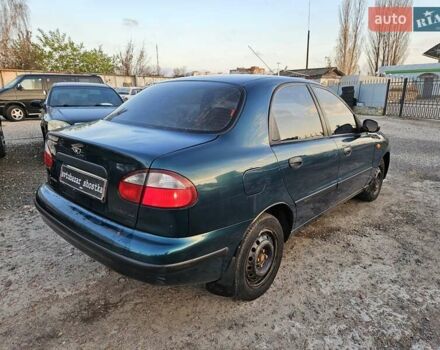 Зеленый Дэу Ланос, объемом двигателя 1.5 л и пробегом 296 тыс. км за 3000 $, фото 2 на Automoto.ua