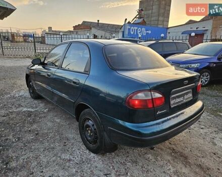 Зеленый Дэу Ланос, объемом двигателя 1.5 л и пробегом 296 тыс. км за 3000 $, фото 7 на Automoto.ua