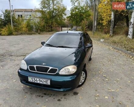Дэу Ланос 2003 в Запорожье на Automoto.ua Зеленый Дэу Ланос, объемом двигателя 1.5 л и пробегом 97 тыс. км за 3300 $, фото 6 на Automoto.ua