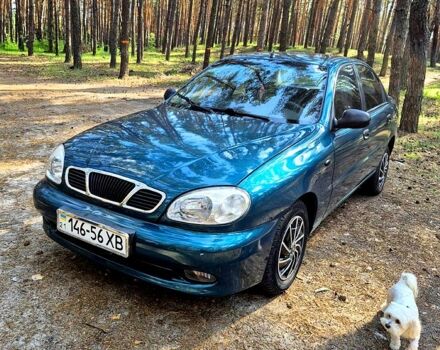 Зеленый Дэу Ланос, объемом двигателя 1.5 л и пробегом 250 тыс. км за 2500 $, фото 3 на Automoto.ua