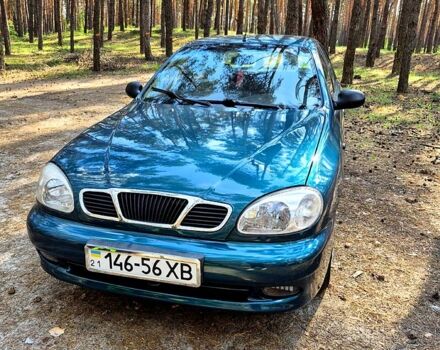 Зеленый Дэу Ланос, объемом двигателя 1.5 л и пробегом 250 тыс. км за 2500 $, фото 4 на Automoto.ua