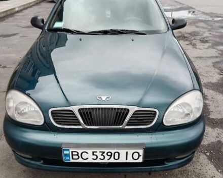 Зеленый Дэу Ланос, объемом двигателя 1.5 л и пробегом 240 тыс. км за 1999 $, фото 2 на Automoto.ua