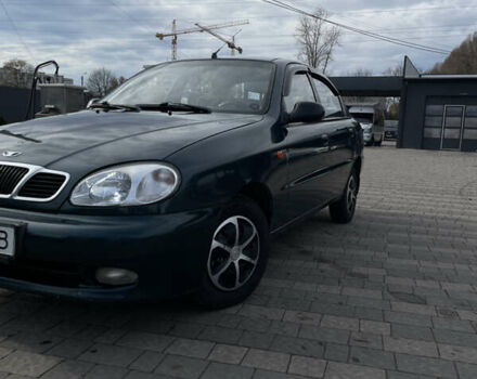 Зеленый Дэу Ланос, объемом двигателя 1.5 л и пробегом 310 тыс. км за 1300 $, фото 2 на Automoto.ua