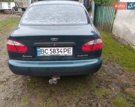 Зеленый Дэу Ланос, объемом двигателя 1.5 л и пробегом 128 тыс. км за 2300 $, фото 3 на Automoto.ua