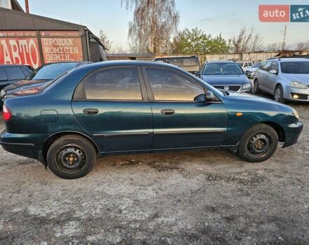 Зеленый Дэу Ланос, объемом двигателя 1.5 л и пробегом 296 тыс. км за 3000 $, фото 3 на Automoto.ua