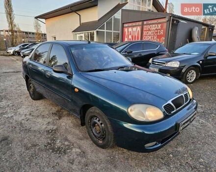 Зеленый Дэу Ланос, объемом двигателя 1.5 л и пробегом 296 тыс. км за 3000 $, фото 6 на Automoto.ua