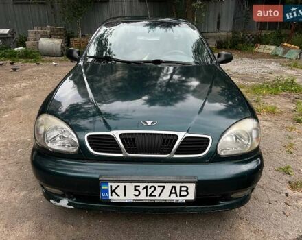 Зеленый Дэу Ланос, объемом двигателя 1.5 л и пробегом 242 тыс. км за 2000 $, фото 1 на Automoto.ua