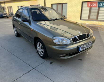 Зеленый Дэу Ланос, объемом двигателя 1.6 л и пробегом 221 тыс. км за 2500 $, фото 9 на Automoto.ua