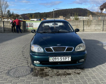 Зелений Деу Ланос, об'ємом двигуна 1.5 л та пробігом 170 тис. км за 1800 $, фото 1 на Automoto.ua