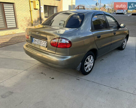 Зеленый Дэу Ланос, объемом двигателя 1.6 л и пробегом 221 тыс. км за 2500 $, фото 7 на Automoto.ua