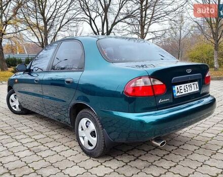 Зеленый Дэу Ланос, объемом двигателя 1.5 л и пробегом 185 тыс. км за 2750 $, фото 1 на Automoto.ua