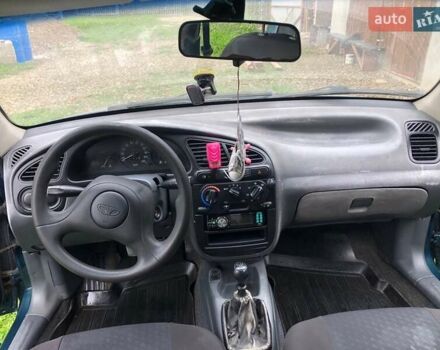 Зеленый Дэу Ланос, объемом двигателя 1.5 л и пробегом 208 тыс. км за 1900 $, фото 14 на Automoto.ua