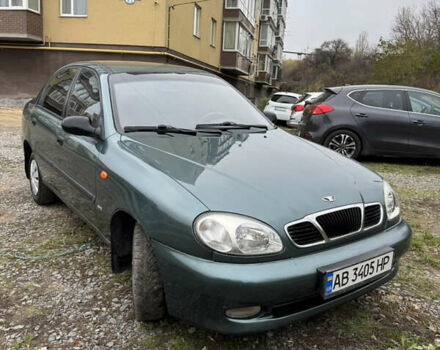 Зеленый Дэу Ланос, объемом двигателя 1.5 л и пробегом 200 тыс. км за 2200 $, фото 1 на Automoto.ua