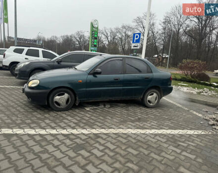 Зелений Деу Ланос, об'ємом двигуна 1.5 л та пробігом 200 тис. км за 999 $, фото 1 на Automoto.ua