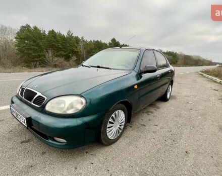 Зеленый Дэу Ланос, объемом двигателя 1.5 л и пробегом 220 тыс. км за 2800 $, фото 1 на Automoto.ua