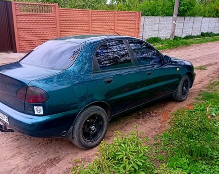 Дэу Ланос 2004 в Харькове на Automoto.ua Зеленый Дэу Ланос, объемом двигателя 1.5 л и пробегом 350 тыс. км за 2550 $, фото 3 на Automoto.ua