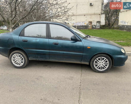 Зеленый Дэу Ланос, объемом двигателя 1.5 л и пробегом 183 тыс. км за 2000 $, фото 6 на Automoto.ua