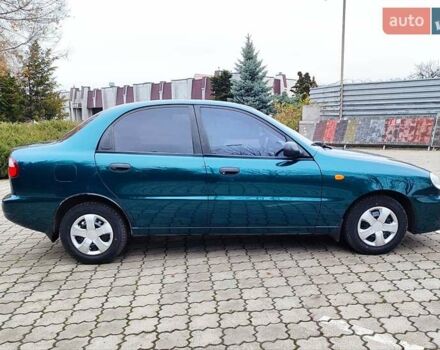 Зеленый Дэу Ланос, объемом двигателя 1.5 л и пробегом 185 тыс. км за 2750 $, фото 5 на Automoto.ua