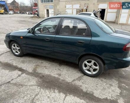 Зеленый Дэу Ланос, объемом двигателя 1.5 л и пробегом 250 тыс. км за 2900 $, фото 1 на Automoto.ua